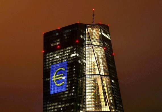 독일 프랑크푸르트의 유럽중앙은행(ECB) 본부.로이터뉴스1