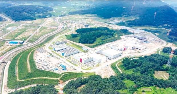 대전 유성구 신동·둔곡지구에 조성 중인 국제과학비즈니스벨트 거점지구. /연구개발특구진흥재단 제공