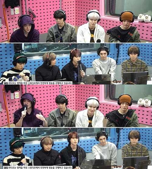 NCT 127 사진=SBS 파워FM ‘최화정의 파워타임’ 보이는 라디오 캡쳐