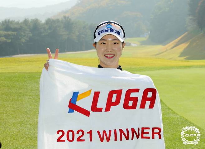 [서울=뉴시스]권서연.(사진=KLPGA 제공)