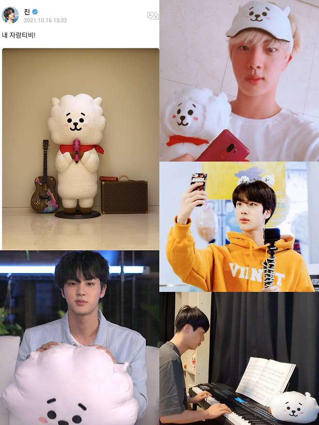 석진이 아들 우주대스타 인기..방탄소년단 진 알제이, 일본 출시 직후 품절 'SOLD OUT PRINCE RJ'