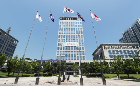 부산광역시청 전경