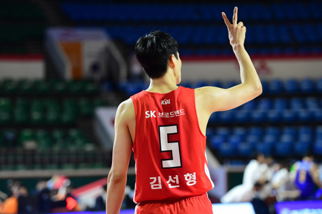 서울 SK 김선형. 제공=KBL