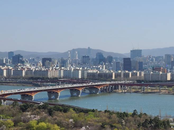 서울 강남권의 아파트 단지의 모습 [헤럴드경제DB]