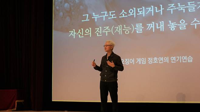 경계현 삼성전기 사장이 창립 48주년을 맞아 최고의 성장기업이 되자고 당부했다. / 사진=삼성전기