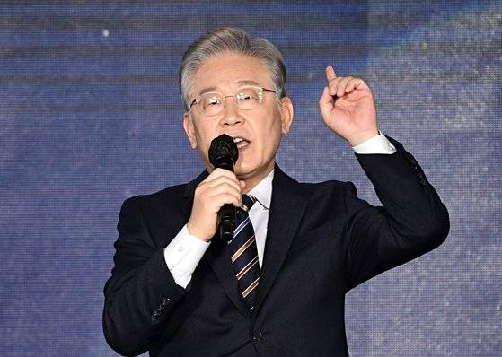 11월 2일 이재명 더불어민주당 대선 후보. 연합뉴스