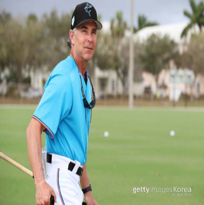올해까지 마이애미 코치 뛴 힐만 전 SK 감독. 게티이미지코리아