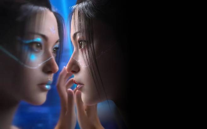 가상 인간 류예시. [중국 틱톡 캡처]