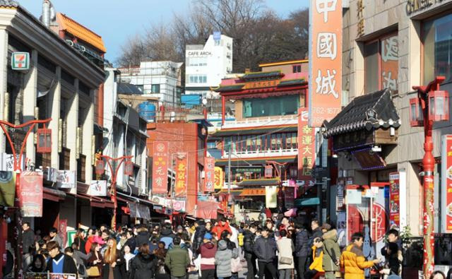 인천 차이나타운 모습. 인천 중구 제공