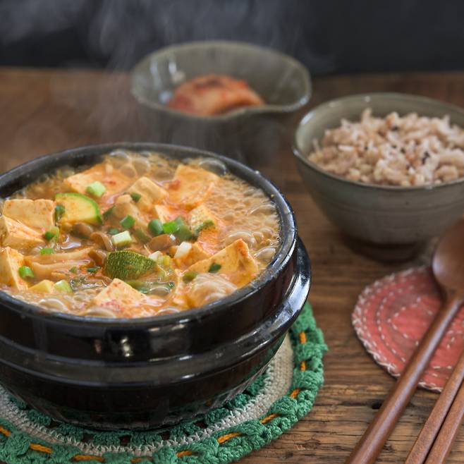 Classic doenjang jjigae (Holly Ford)