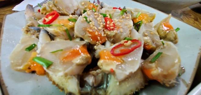 꽃피는 무화가의 간장게장