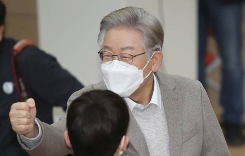 이재명 더불어민주당 대선 후보. 연합뉴스