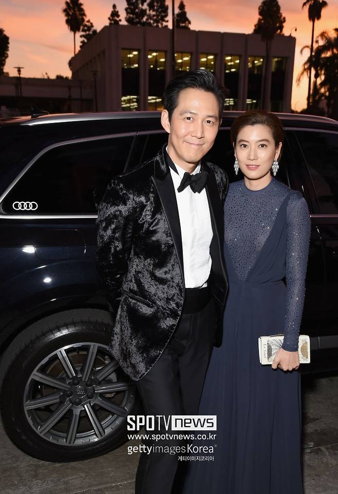 ▲ 2018년 'LACMA'에 참석한 이정재(왼쪽), 임세령. ⓒgettyimages