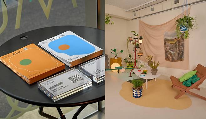 서울 성동구 카페포제에서 열린 한섬 온라인편집숍 EQL 팝업스토어. [카페포제 공식 SNS 캡처]