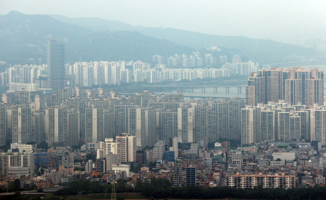 서울 시내 아파트 단지 전경./연합뉴스