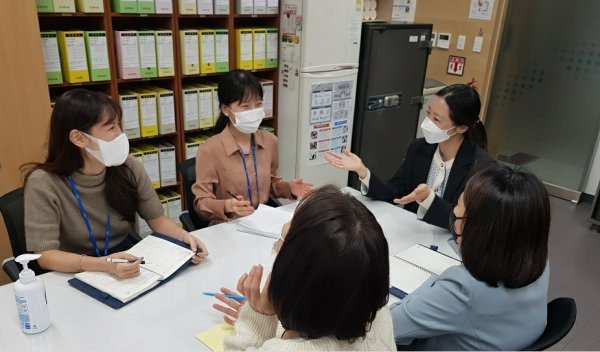 여성 직원 성장지원 프로젝트  자라다 그룹코칭 . 사진제공｜마사회