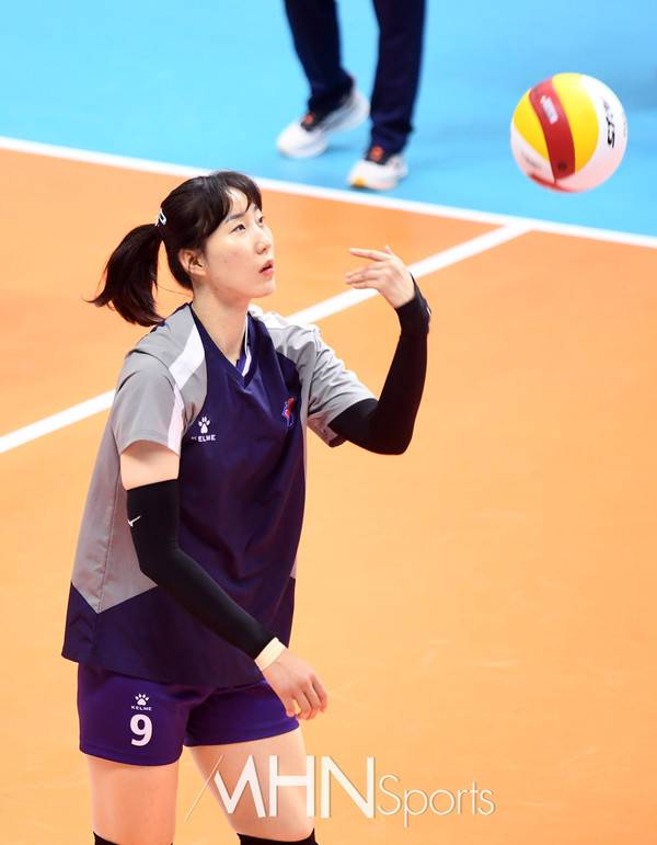 사진= 한국도로공사 레프트 박정아ⓒMHN스포츠 이지숙 기자