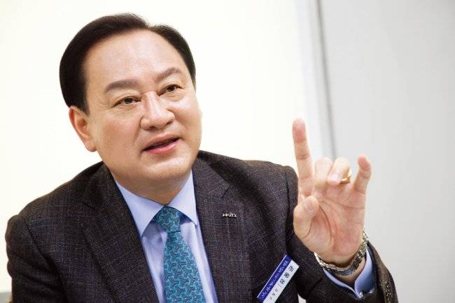 유동균 서울 마포구청장. [조영철 기자]