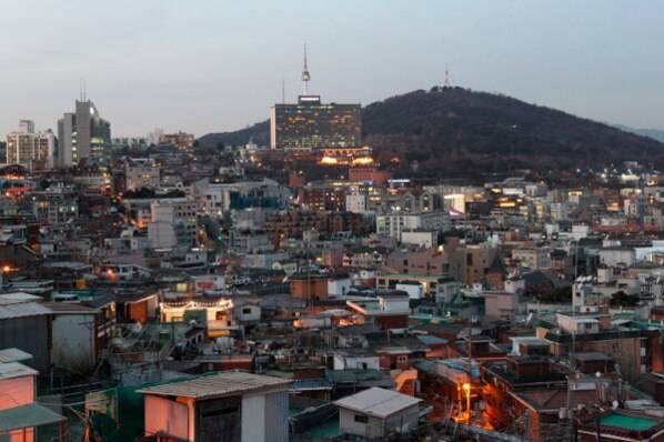 서울 용산구 한남동 일대.