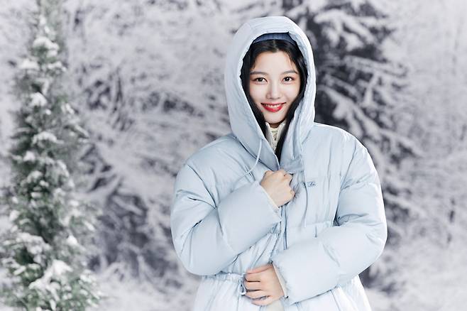 배우 김유정/사진제공=휠라(FILA)