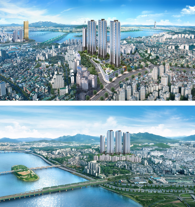 동작하이팰리스 1차 조감도