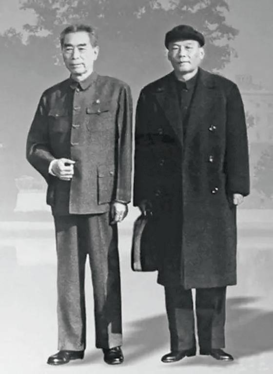 저우언라이와 슝샹후이. [사진 김명호]