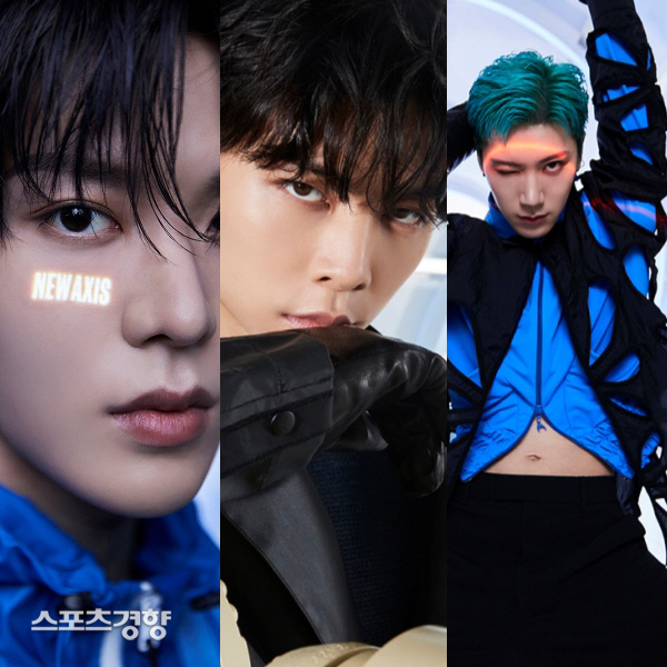 NCT 멤버 유타(왼쪽부터)와 쟈니, 텐의 정규 3집 ‘유니버스’ 티저 이미지. 사진 SM엔터테인먼트