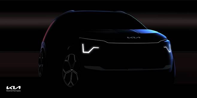 기아는 전용 친환경 SUV 모델인 신형 니로의 티저 이미지를 22일 처음 공개했다./기아 제공