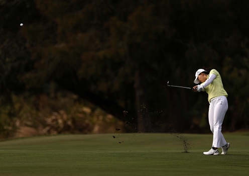 2021년 미국여자프로골프(LPGA) 투어 CME그룹 투어 챔피언십 우승을 차지한 고진영 프로. 사진제공=Getty Image_LPGA