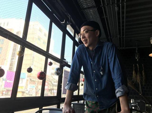 김왕일(29) CIC F&B 대표가 유학을 마친 뒤 귀국한 2017년 이태원에서 팝업스토어를 열었을 당시 모습. 김 대표 제공