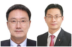 LG유플러스 임장혁 전무(왼쪽), 박성율 전무. LG유플러스 제공