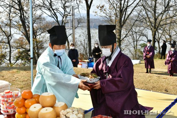 김포시 손돌공 진혼제 봉행. 사진제공=김포시