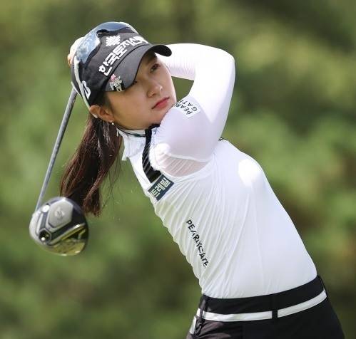 대상 포인트 4위로 시즌을 마친 박현경. [사진=KLPGA]