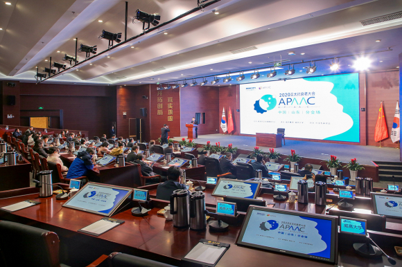 '2020 아시아·태평양 안티에이징 컨퍼런스(APAAC)' 중국 산동성 현지 참여 장면 ⓒ대구시 제공
