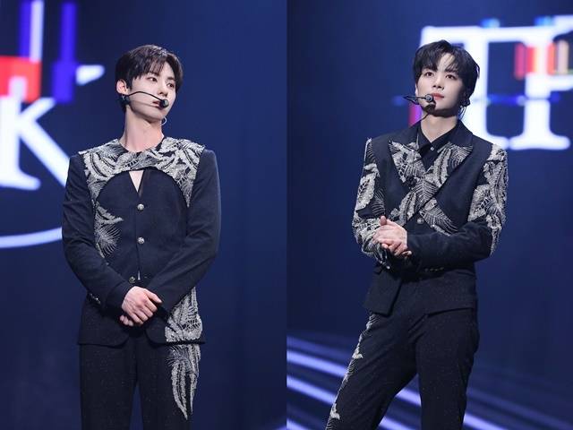 뉴이스트 민현(완쪽), JR/플레디스엔터테인먼트 © 뉴스1