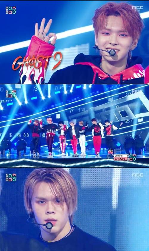 ‘음악중심’ 고스트나인 사진=‘음악중심’ 캡쳐