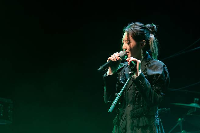 [서울=뉴시스] '2021 라이브 클럽 데이' 첫째날 송예린. 2021.12.05. (사진 = 라이브클럽협동조합 사무국 제공) photo@newsis.com