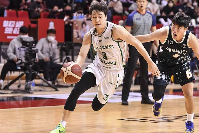 프로농구 원주 DB의 허웅. (사진 = KBL 제공) *재판매 및 DB 금지