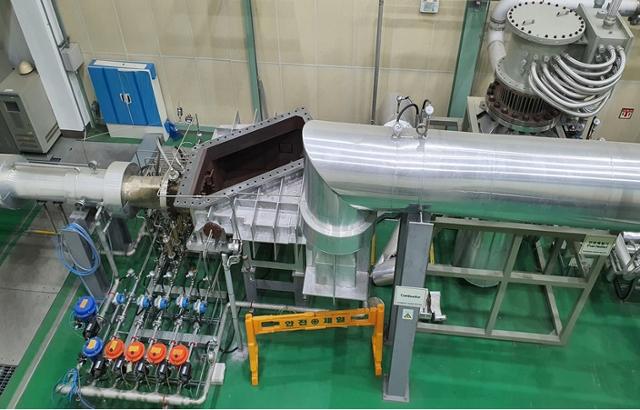 한국전력 전력연구원이 개발 중인 LNG 발전 실증 설비. 산업통상자원부 제공
