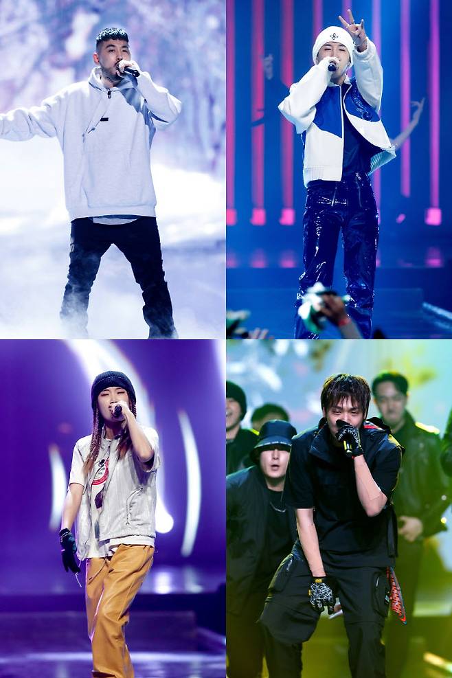 ‘쇼미10’ 톱4(사진=CJ ENM)