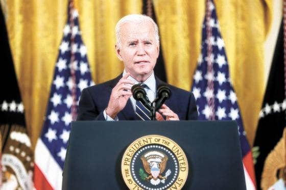 조 바이든 미국 행정부는 지난 6일(현지시간) 베이징 올림픽을 외교적 보이콧하겠다는 입장을 밝혔다. 외교적 보이콧에 대한 검토를 넘어 이를 결정한 것은 미국이 처음이다. [로이터=연합뉴스]