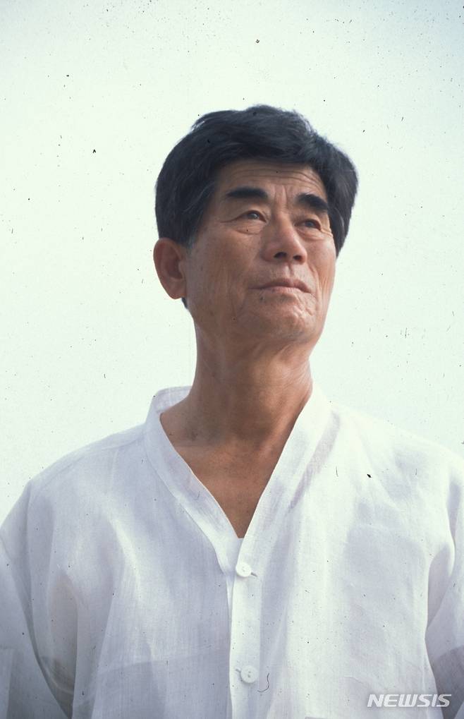 [서울=뉴시스] 국가무형문화재 윤도장 명예보유자 인정 예고된 김종대 씨. (사진=문화재청 제공) 2021.12.08. photo@newsis.com *재판매 및 DB 금지