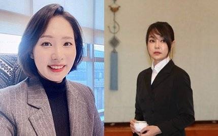 조동연 전 더불어민주당 공동선대위원장(왼쪽), 윤석열 국민의힘 대선후보의 부인 김건희 씨.