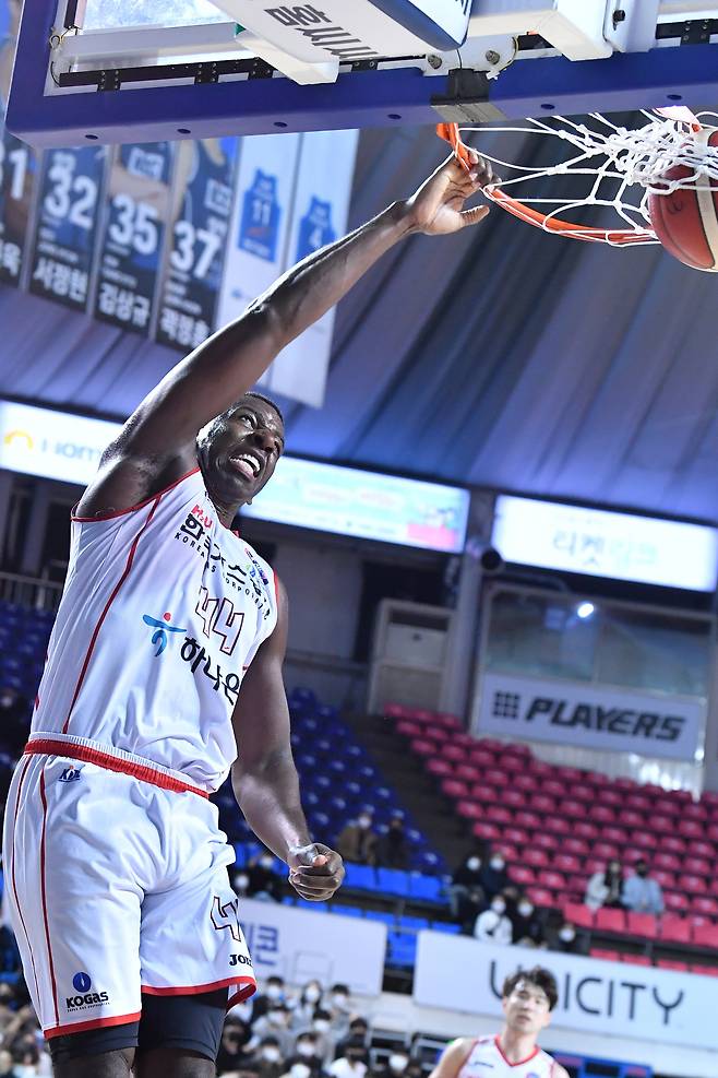 대구 한국가스공사 앤드류 니콜슨. [사진 KBL]