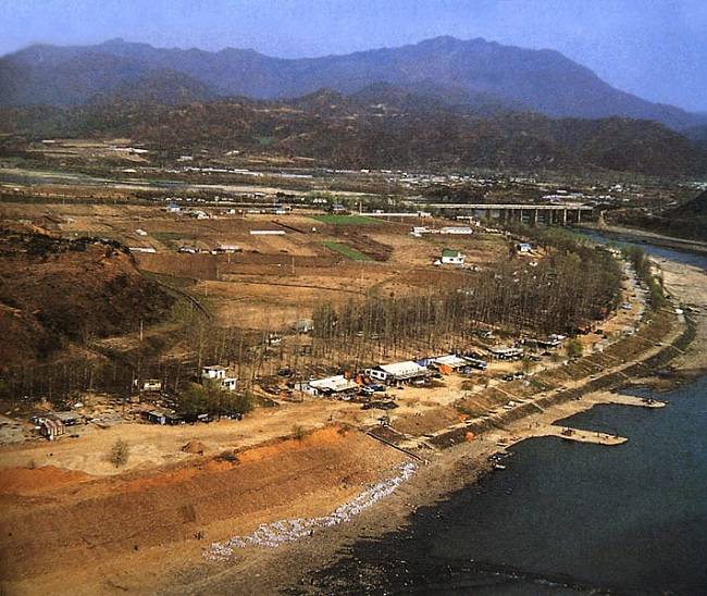 연천 전곡리 전경 : 전곡리 일대는 매초성전투가 벌어진 곳으로 비정된다. /사진=문화재청