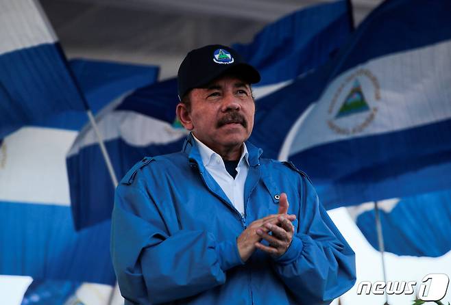 다니엘 오르테가(75) 니카라과 대통령. © 로이터=뉴스1 © News1 최서윤 기자