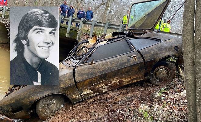 실종자인 카일 웨이드 클링스케일과 그가 실종될 당시 몰던 차량