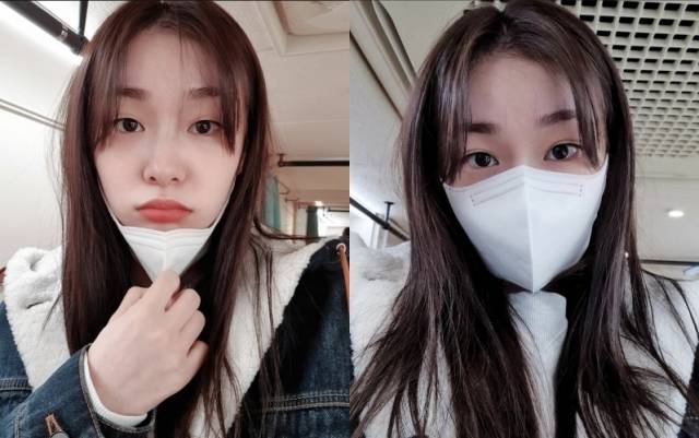 전 피켜스케이팅 국가대표 김연아가 11일 인스타그램에 사진 2장과 함께 "쌍수 안했어요"라는 글을 올려 누리꾼들의 화제가 됐다. 김연아 인스타그램 캡처