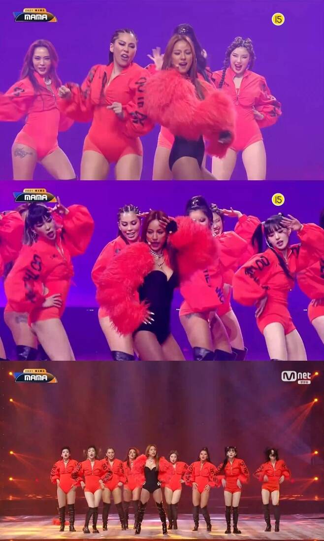 Lee Hyori and the stage for SUfa Crewe have been unveiled.On December 11, Mnet 2021 MAMA (2021 Mnet ASIAN MUSIC AWARDS) host Lee Hyori presented eight Crewes and Performances of Street Woman Fighter (SUfa).Holly Bang, Want, Hook, YGX, Fried Woman, Lachika, Coca-Butter, and Wavey showed performances with their own personality.Lee Hyori appeared on stage and started the Do the dance stage, which means to dance together.Lee Hyori took control of the stage with the icon-like charisma of the times, completing intense performance with SUfa members.With Lee Hyori singing, Gabby turned into a rapper and caught the eye.