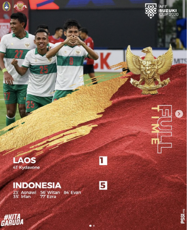 사진=인도네시아축구협회 공식 SNS 캡처